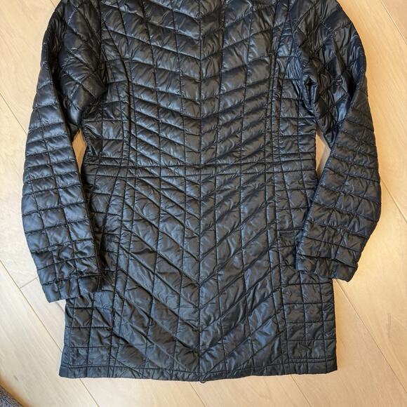 North Face Thermoball Eco Parka Jacket Women's Medium Black Full Zip Insulated - Picture 9 of 10